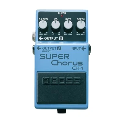 Immagine di BOSS CH 1 stereo Super Chorus, Classico suono chorus con acuti cristallini e un esclusivo effetto