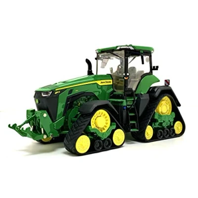 Immagine di Britains trattore giocattolo John Deere 8RX 410 in scala 1:32, da collezione, accessorio per compatibile con giocattoli agricoli adatto collezionisti e bambini