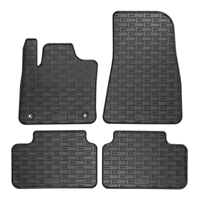 Immagine di AutoStyle CK RVO02 Set tappetino Gomma piena anteriore e posteriore 4 nero VOLVO: XC40