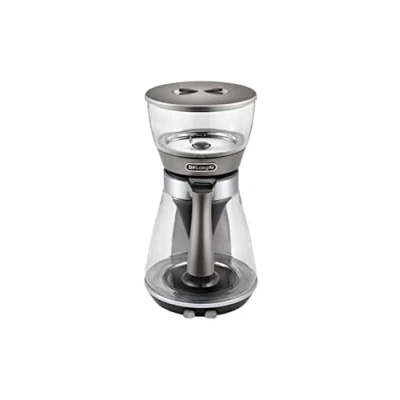 Immagine di DeLonghi ICM17210 Clessidra Macchina per il caffè Vetro, Grigio Argento Capacità tazze=10