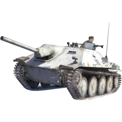 Immagine di TAKOM TAK2181 1:35 Carro armato da caccia 38 (t) versione Command con catene invernali e kit completo per modellismo interno in plastica