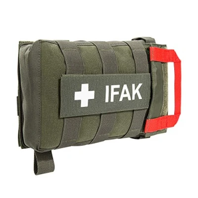 Immagine di Tasmanian Tiger TT IFAK Pouch VL L Marsupio compatibile con il primo soccorso per escursioni, viaggi, polizia (oliva)