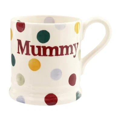 Immagine di Emma Bridgewater Tazza Grande 1/2 Pinta 300ml, Tazze Colazione Particolari, Mugs per Caffè/Cappuccino/Tè, Tazzine Simpatiche Caffe, design originale Mamma