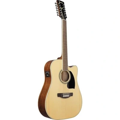 Immagine di Ibanez Performance Series PF1512CE NT Chitarra elettroacustica a 12 corde, colore: Naturale lucido