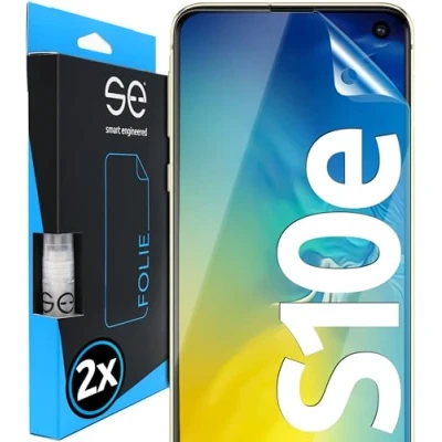 Immagine di smart engineered 3D Pellicola Protettiva per schermo Samsung Galaxy S10e [2 pezzi Transparente, Case friendly, qualità dell&#039;immagine full HD,Pellicola TPU