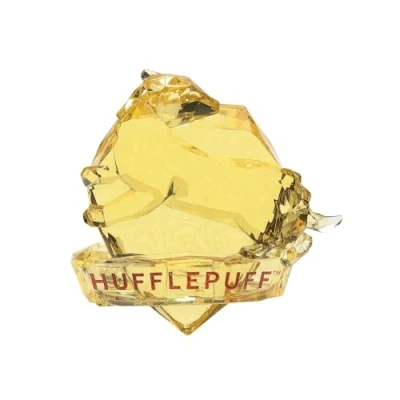 Immagine di Enesco Facets The Wizarding World of Harry Potter, statuetta con stemma della casa di Tassorosso, 8 cm, giallo