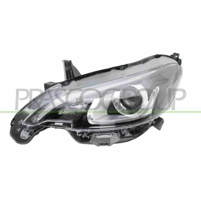 Immagine di PRASCO PG2064904 fari Sx LED, HIR2, H21W nero senza motore regolazione assetto PEUGEOT: 108 Hatchback