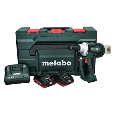 Immagine di Metabo NP 18 LTX BL 5.0 619002800 Pistola rivettatrice a batteria V LiHD incl. seconda batteria, accessori, valigia