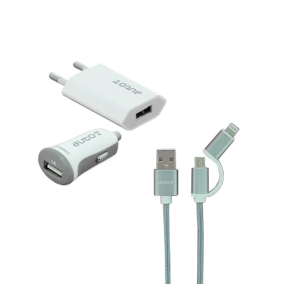 Immagine di auto T 540205 Caricabatterie da per cellulare 1 2x USB micro USB, Lightning
