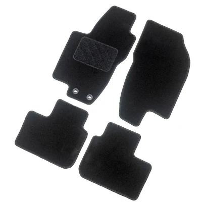 Immagine di AutoStyle TM BM565 Set tappetino Tessile anteriore e posteriore 4 nero