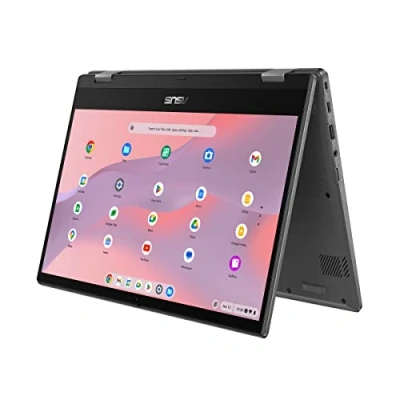 Immagine di ASUS Chromebook CM1402FM2A#B0CZ42YZYG, Notebook con Monitor 14&quot; FHD Glossy, 60Hz, MediaTek Kompanio 520, RAM 4GB, 128GB eMMC, grafica ARM Mali G52 MC2, Chrome, Grigio