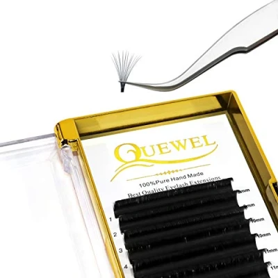 Immagine di Extension Ciglia Easy Fan Lashes 0.03mm D Curl 8 15mm Volume Russo Lash Extensions Mega Aoto Fanning (0.03 MIX8 15)