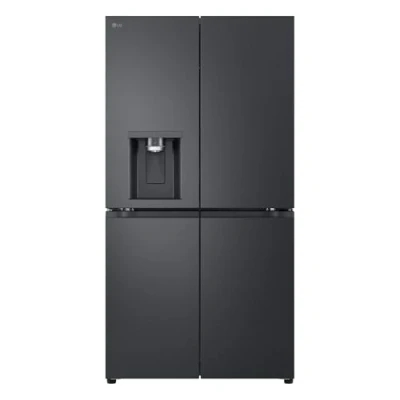 Immagine di LG GML960EVBE, Multi Door, Classe E, 641 L, Total No Frost, Attacco per acqua solida, Ghiaccio, Crushed Ice e acqua, Essence Black Steel