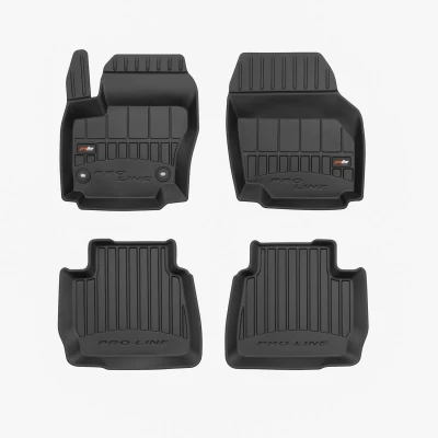 Immagine di FROGUM 3D407473 Set tappetino Gomma anteriore e posteriore 4 nero FORD: MONDEO Turnier, Stufenheck