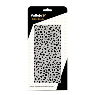 Immagine di Vallejo VALST CAM002 Set di stencil per modellini in scala