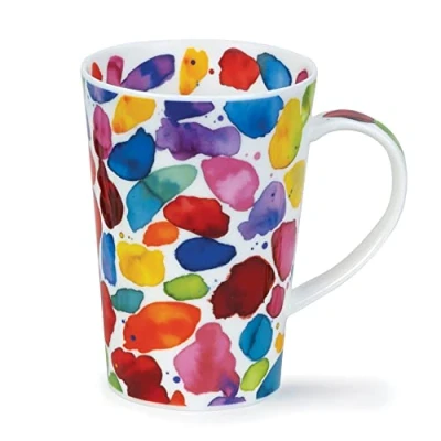 Immagine di Dunoon Tazza in porcellana fine Shetland, prodotta Inghilterra (Blobs)