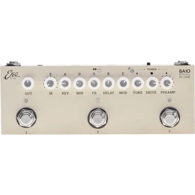 Immagine di EKO GUITARS BAIO Pedale Multieffetto per Chitarra con IR Integrati, 9 tipi di Preamplificatori 8 Impulsi Response,Effetti Inclusi