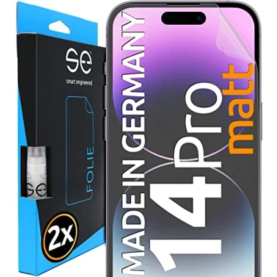 Immagine di smart engineered 2x3D Screen Protector for Apple iPhone 14 PRO Matte