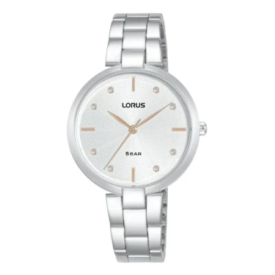 Immagine di Lorus Orologio da donna al quarzo in acciaio inossidabile con cinturino metallo, Argento RG233VX9