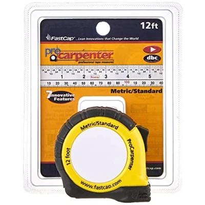Immagine di Fastcap PMS 12 Nastro di misurazione metrico/standard, 3,5 m, giallo