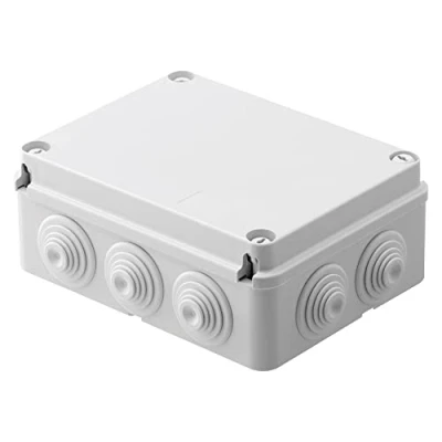 Immagine di Gewiss GW44007 Cassetta Di Derivazione Con Coperchio Basso A Vite Ip44 Dimensioni Interne 190x140x70 Pareti Passacavi