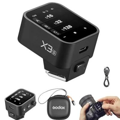 Immagine di Godox X3S X3 S TTL Wireless flash Trigger, trasmettitore touch screen per fotocamere Sony, batteria integrata (versione di aggiornamento X2T/Xpro/XProII)