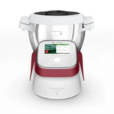 Immagine di Moulinex Robot da Cucina Multifunzione I Companion Touch XL, Potenza 1550 W, Capacità 4,5L, Temperatura 30 a 150 C, 14 Programmi Automatici e 5 Accessori Dedicati, HF9345