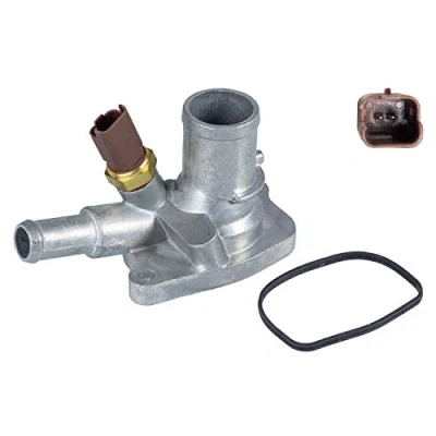 Immagine di BLUE PRINT ADA109217 Carter del termostato con guarnizione interruttore di temperatura FIAT: Panda II Hatchback, LANCIA: Ypsilon