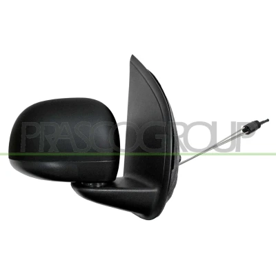 Immagine di Specchio retrovisore esterno Prasco FT1247003 Dx nero convesso FIAT: Panda III Hatchback