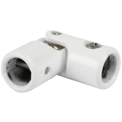 Immagine di Schellenberg 11110 Giunto cardanico tapparelle, adatto manovella rotonde e aste di trasmissione con un diametro 13 mm, bianco, 13mm