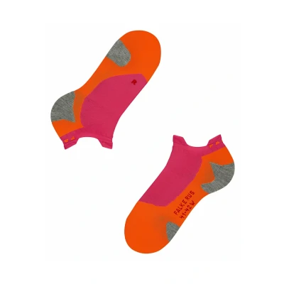Immagine di Falke RU5 RACE Invisible Running Functional Extralightcushioned Calzini, Donna, Taglia: 39/40, Rose