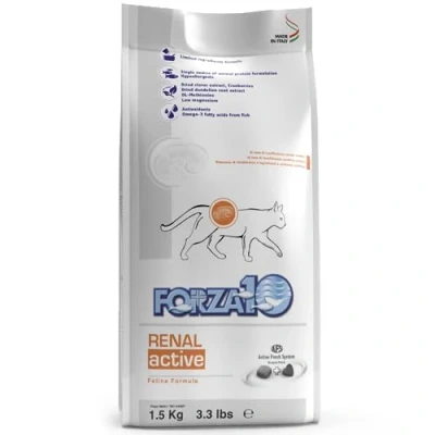 Immagine di Forza10 Renal Active Crocchette gatto Set %: 3 x 1,5 kg