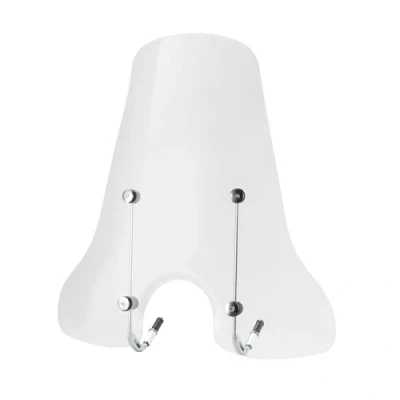 Immagine di Parabrezza Paravento Alto Trasparente Per Piaggio Vespa LX 50 125 150 Liberty