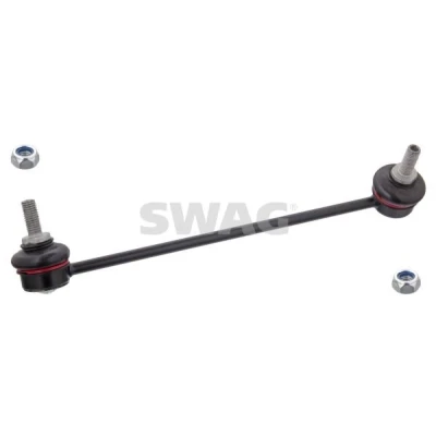 Immagine di SWAG 60 91 9650 Bielletta barra stabilizzatrice Assale anteriore Dx 255 M10 x 1,5 con dado autobloccante Acciaio RENAULT: TWINGO 1