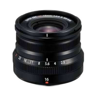 Immagine di Fujifilm Fujinon XF16mmF2.8 R WR Obiettivo Fisso per Mirrorless 16 mm, f/2.8, Resistente alle Intemperie, Attacco X Mount, Nero