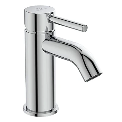 Immagine di Ideal Standard Ceraline Miscelatore monocomando per lavabo senza asta di comando e scarico piletta, Cromato