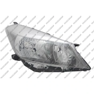 Immagine di PRASCO TY3284813 fari Dx H4 cromo con motore regolazione assetto TOYOTA: Yaris III Hatchback