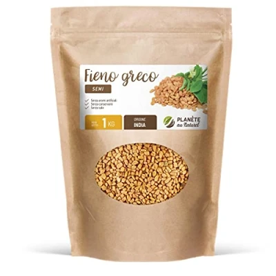 Immagine di Semi di fieno greco 1 kg Tisana o erba aromatica Trigonella foenum graecum