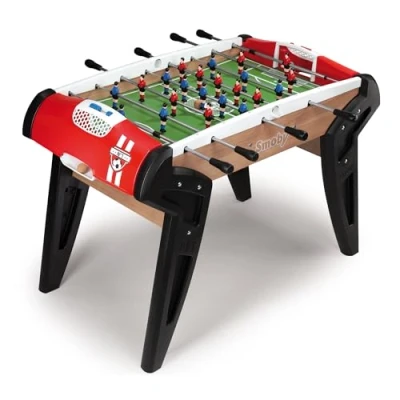 Immagine di Smoby Gioco Calcetto N. 1, 7600620302, +8 Anni, Struttura in Legno e Gambe Plastica