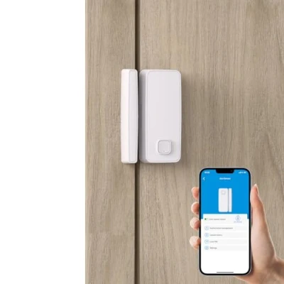 Immagine di WELOCK Sensore per Porte e Finestre Serratura Smart,Notifiche Porta Aperta Chiusa a Distanza, Accessorio Bluetooth Elettronica,Bianco