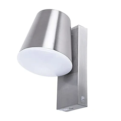 Immagine di Eglo CALDIERO C Lampada da Parete, 9 W, in Acciaio Inox
