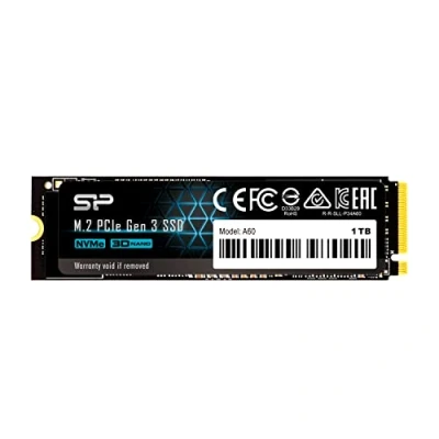 Immagine di Silicon Power PCIe M.2 NVMe SSD 1TB Gen3x4 R/W up to 2, 200/1, 600MB/s Internal