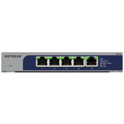 Immagine di NETGEAR MS105 Switch di rete RJ45 5 Porte 2.5 GBit/s