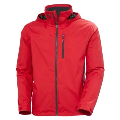 Immagine di Helly Hansen Crew Hooded Midlayer Jacket Giacca, Rosso 2.0, XL Uomo