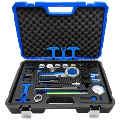 Immagine di ZKTOOL 32 Pezzi Albero a Camme Motore Tenendo Allineamento Strumento di Fasatura, Compatibile con Audi VW 1.8 2.0 TSI TFSI EA888 Set Completo, OEM T10352 T40196 T40271 T10368
