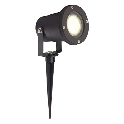 Immagine di BRILLIANT lampada Janko LED picchetto esterno da terra 32cm nero 1x PAR51, GU10, con riflettore 3W inclusa, 250lm, 3000K Classe di protezione IP: 44 resistente agli schiz