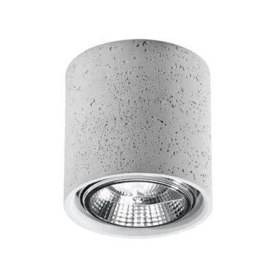 Immagine di SOLLUX lighting Luce di soffitto Cullo calcestruzzo L: 14, B: H: 11, GU10, dimmable