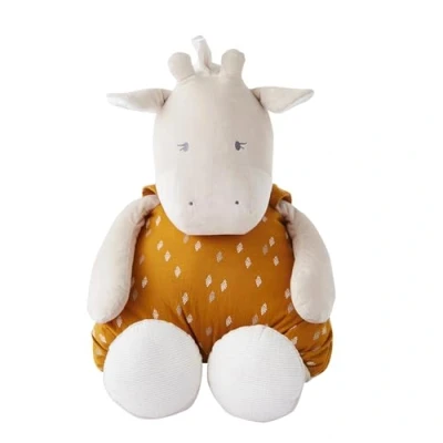 Immagine di Noukie&#039;s Peluche Piccolo Tiga Doudou in Cotone Bio Misura Adatta ai Bambini (25 cm), Colore Beige, S, N2113.25
