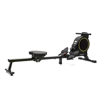 Immagine di TechFit RW600 Vogatore per Casa, Sistema Frenante Magnetico Silenzioso Esente da Manutenzione, Massa Volano di ca 3.5 kg, Computer Allenamento