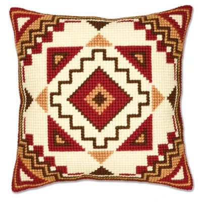 Immagine di Vervaco Cuscino per Punto Croce, con Materiale Incluso, Tessuto, Multicolore, S